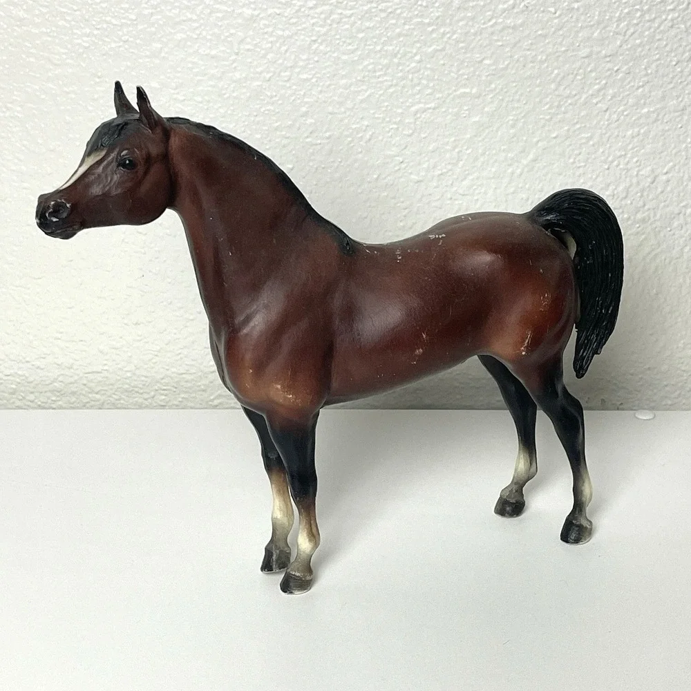 Vintage BREYER Horses Toy Model Figures Mixed LOT of 12 Various Sizes